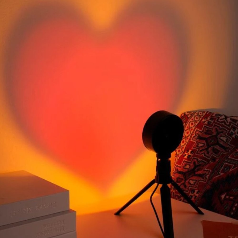 ASOS LED Heart Projection Mini Lamp USB